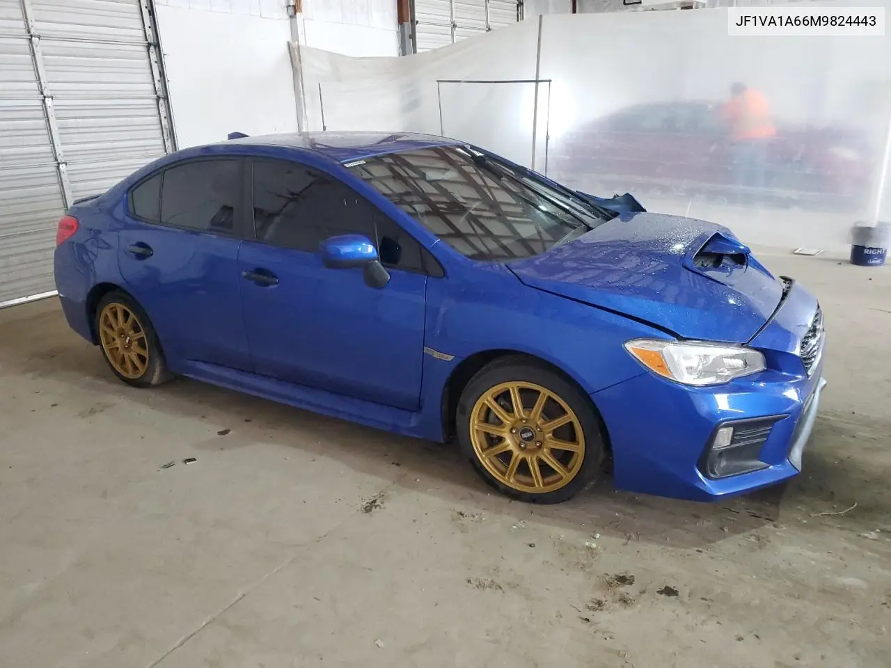2021 Subaru Wrx VIN: JF1VA1A66M9824443 Lot: 49976185