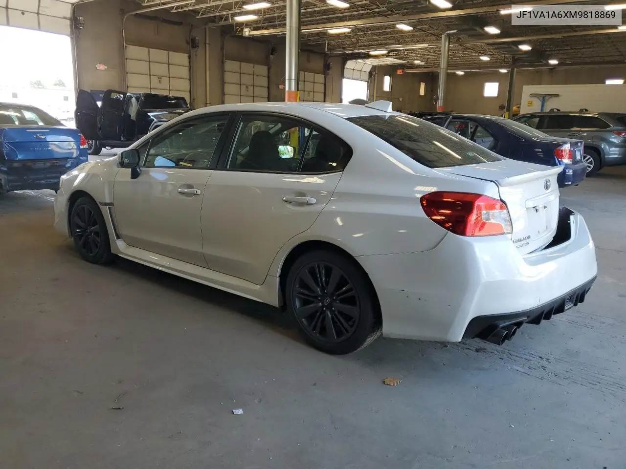 2021 Subaru Wrx VIN: JF1VA1A6XM9818869 Lot: 55393895