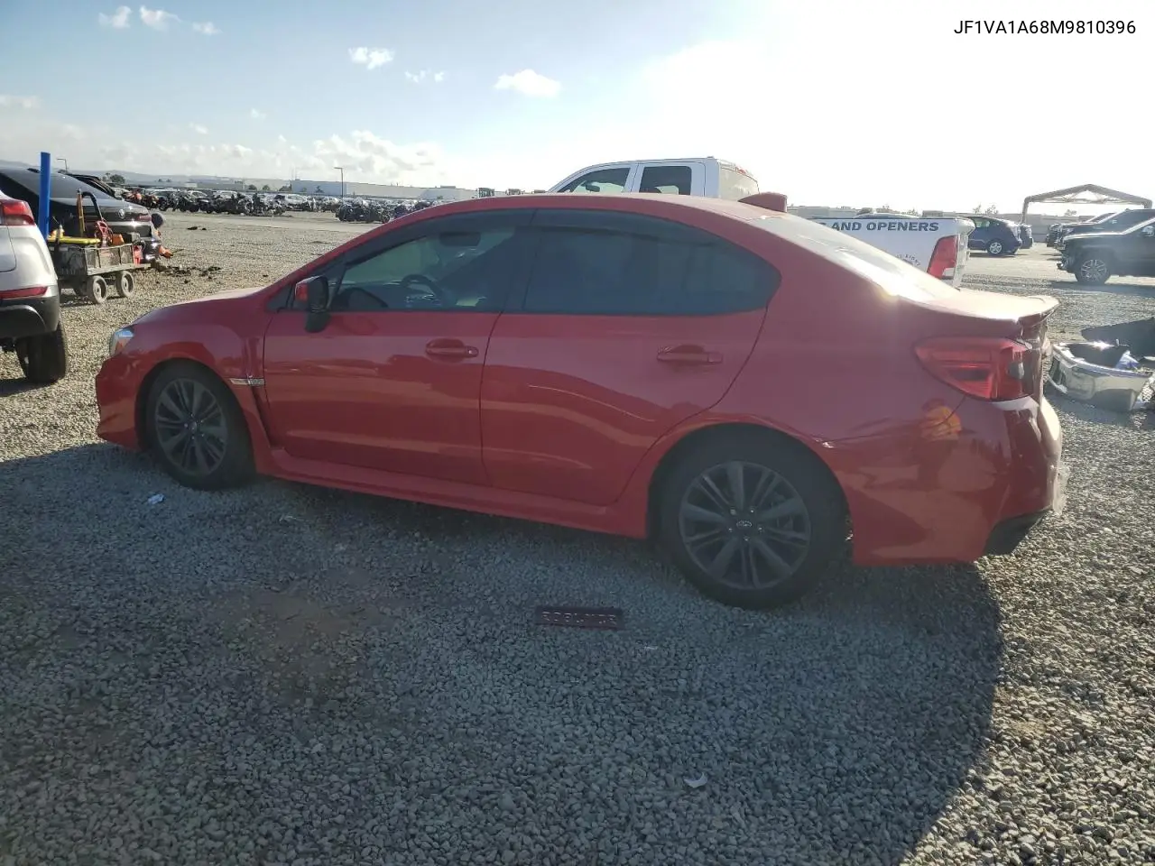 2021 Subaru Wrx VIN: JF1VA1A68M9810396 Lot: 56335445