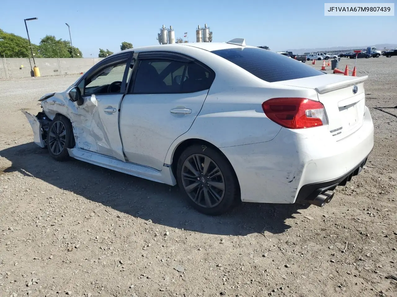 2021 Subaru Wrx VIN: JF1VA1A67M9807439 Lot: 57098295