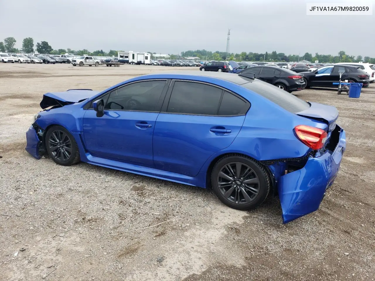 2021 Subaru Wrx VIN: JF1VA1A67M9820059 Lot: 62379695
