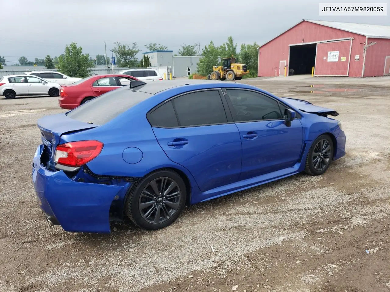 2021 Subaru Wrx VIN: JF1VA1A67M9820059 Lot: 62379695