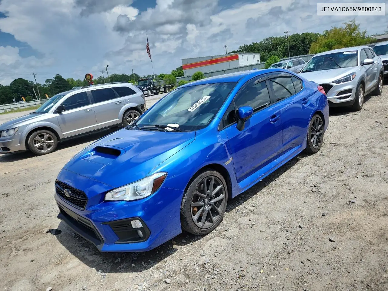 2021 Subaru Wrx Premium VIN: JF1VA1C65M9800843 Lot: 62856055