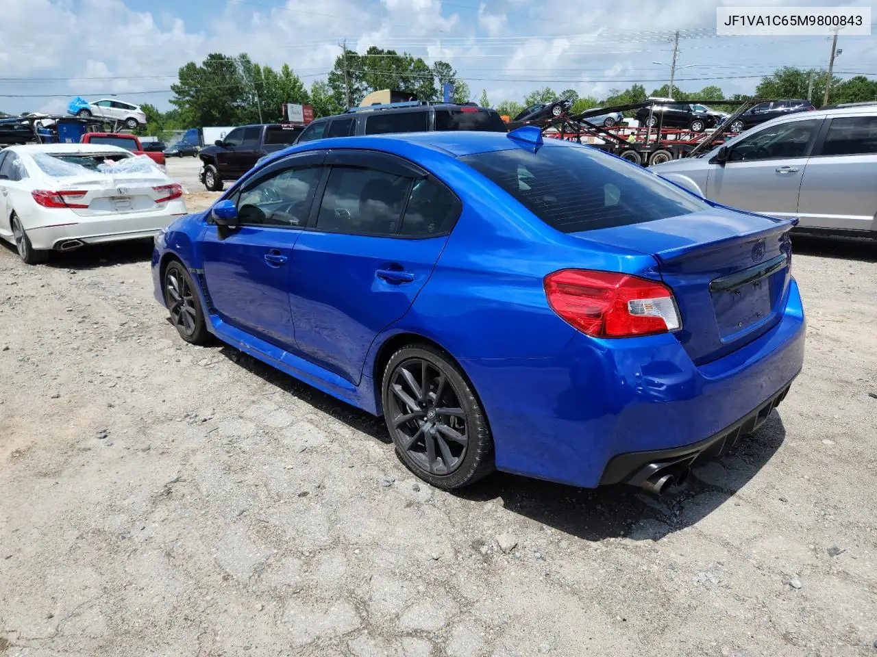 2021 Subaru Wrx Premium VIN: JF1VA1C65M9800843 Lot: 62856055