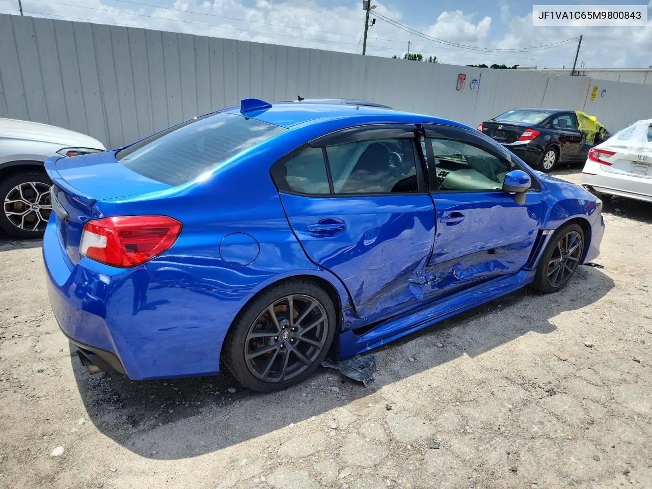 2021 Subaru Wrx Premium VIN: JF1VA1C65M9800843 Lot: 62856055