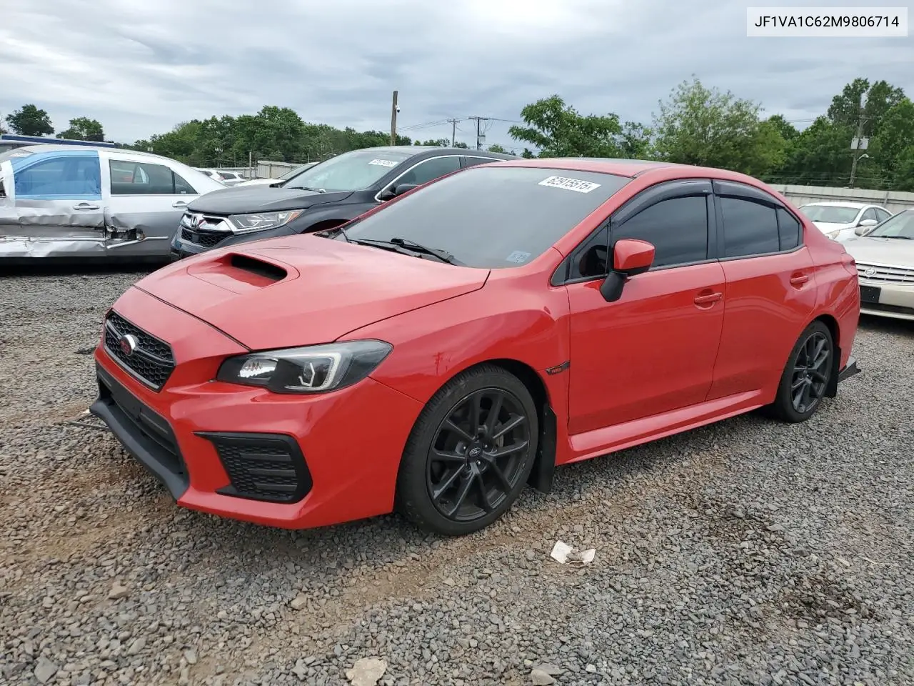 2021 Subaru Wrx Premium VIN: JF1VA1C62M9806714 Lot: 62915515