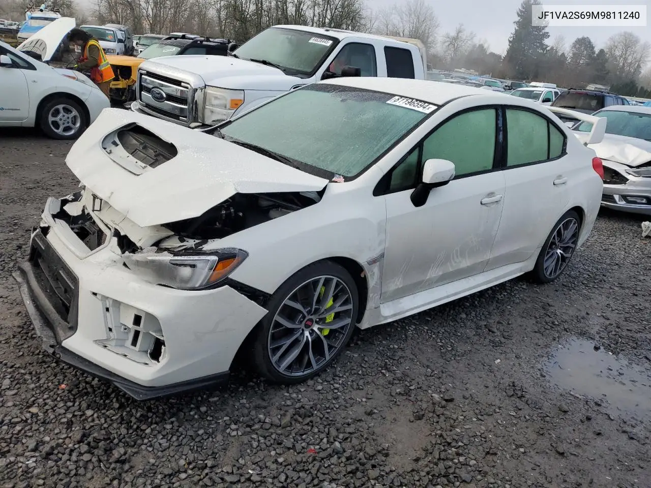 2021 Subaru Wrx Sti VIN: JF1VA2S69M9811240 Lot: 81196594