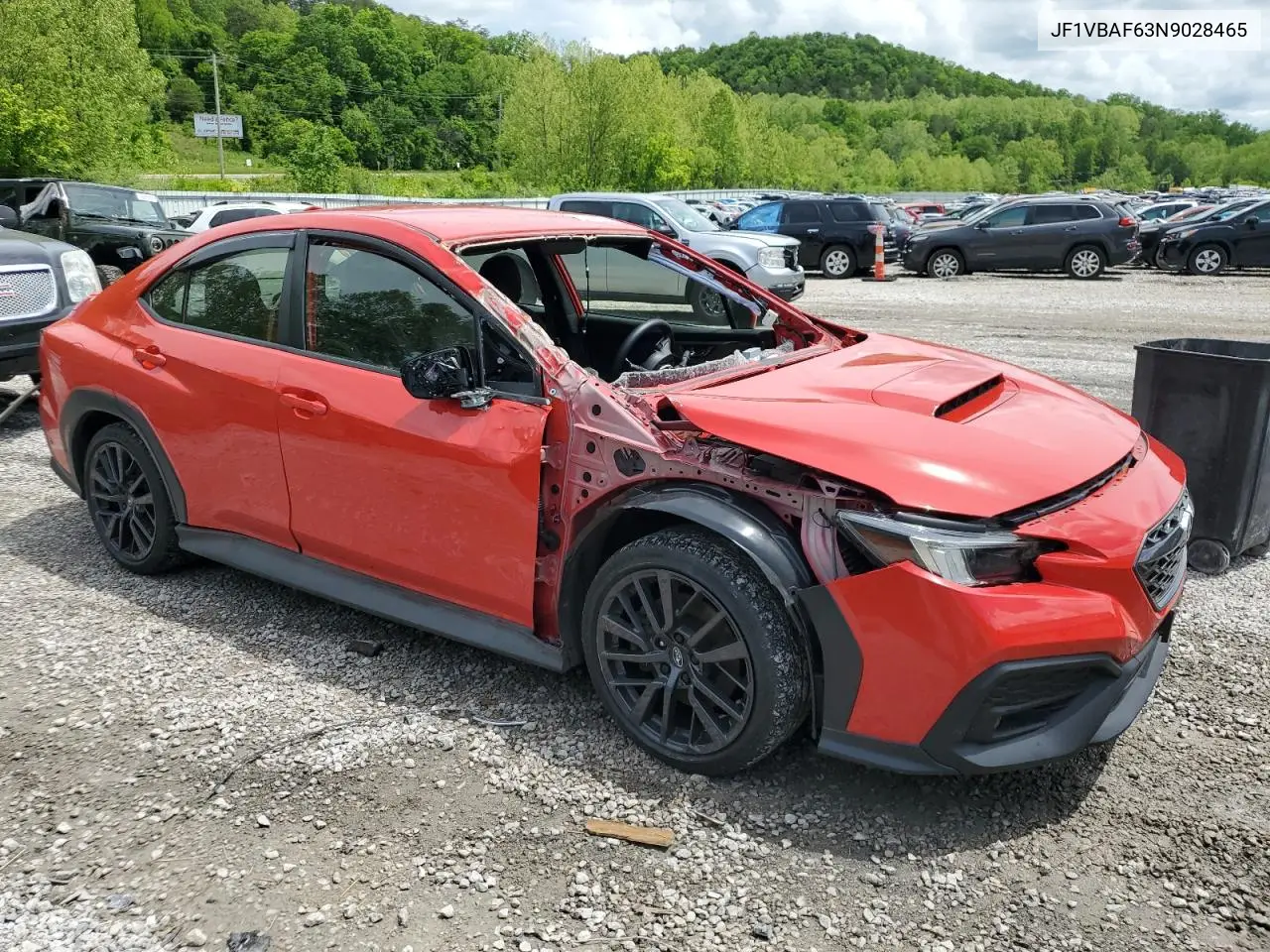 2022 Subaru Wrx Premium VIN: JF1VBAF63N9028465 Lot: 54759625