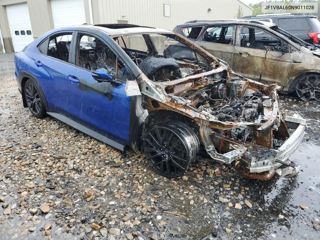 2022 Subaru Wrx Limited VIN: JF1VBAL60N9011028 Lot: 55993215