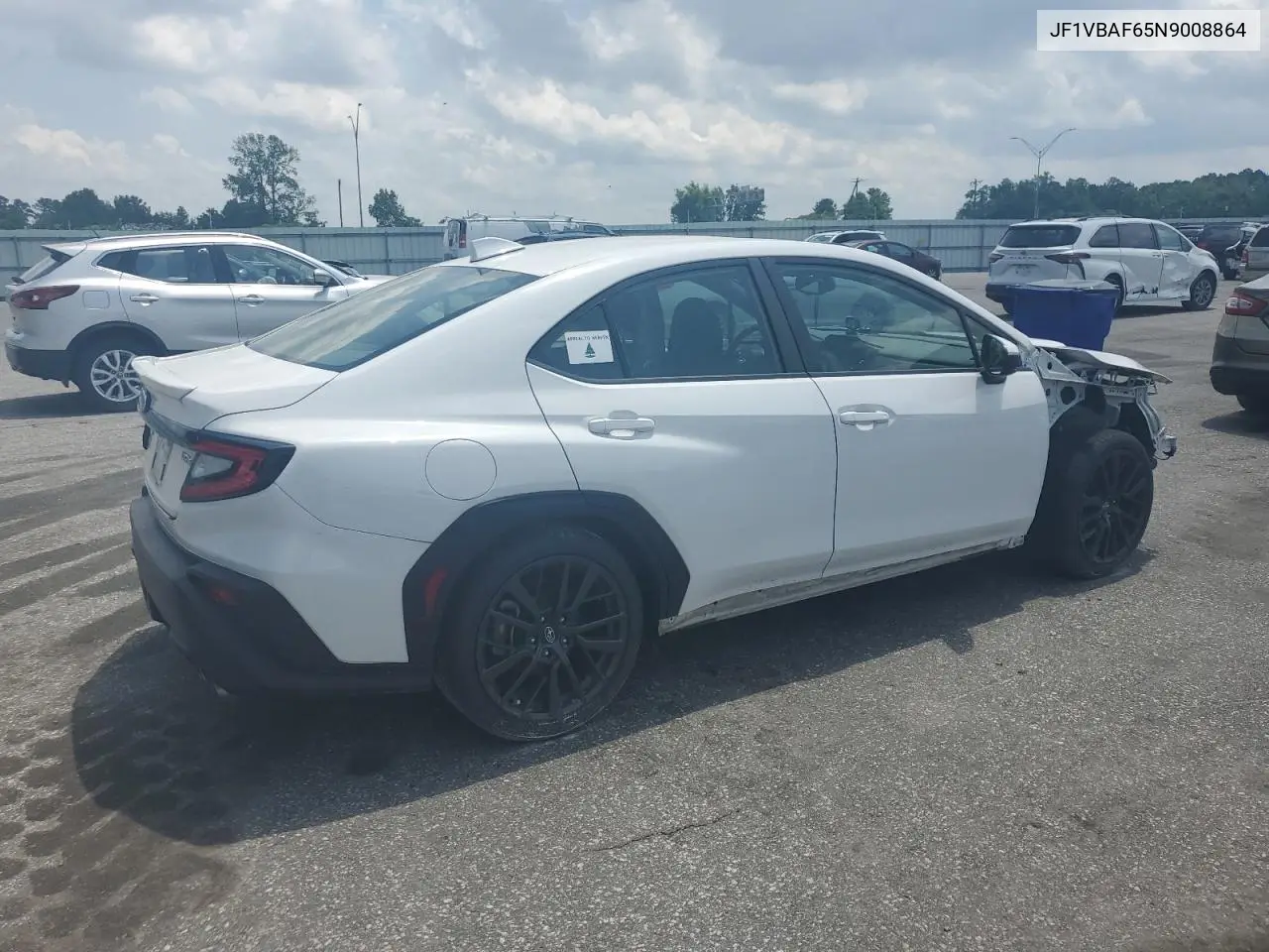2022 Subaru Wrx Premium VIN: JF1VBAF65N9008864 Lot: 56528035