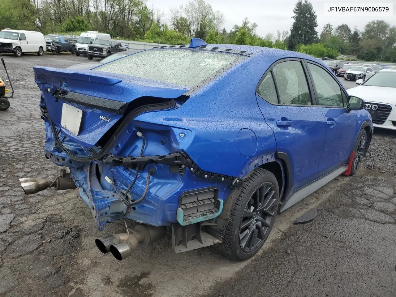 2022 Subaru Wrx Premium VIN: JF1VBAF67N9006579 Lot: 57356585