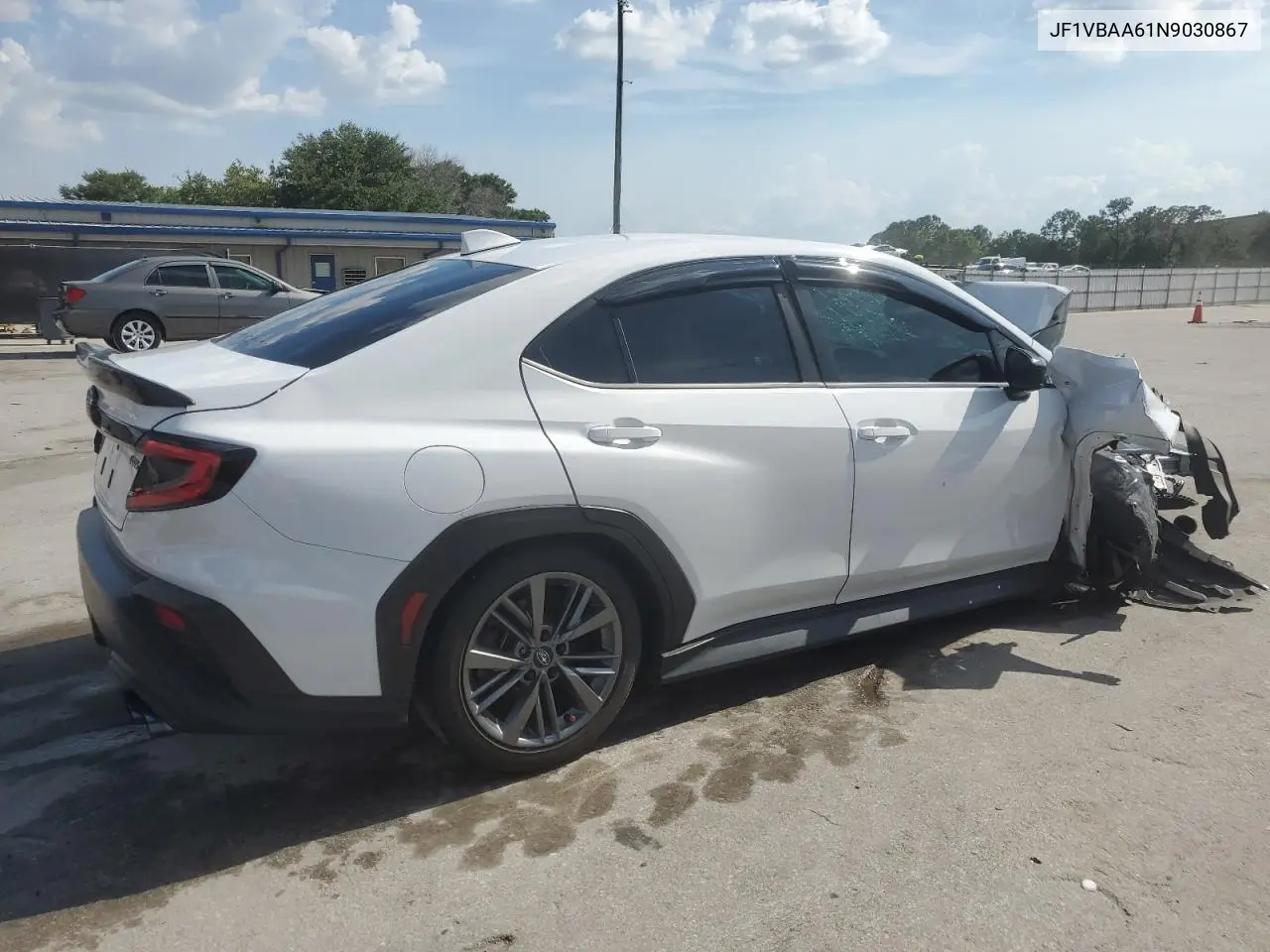 2022 Subaru Wrx VIN: JF1VBAA61N9030867 Lot: 61355335