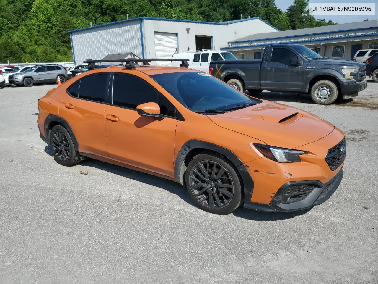 2022 Subaru Wrx Premium VIN: JF1VBAF67N9005996 Lot: 62051335