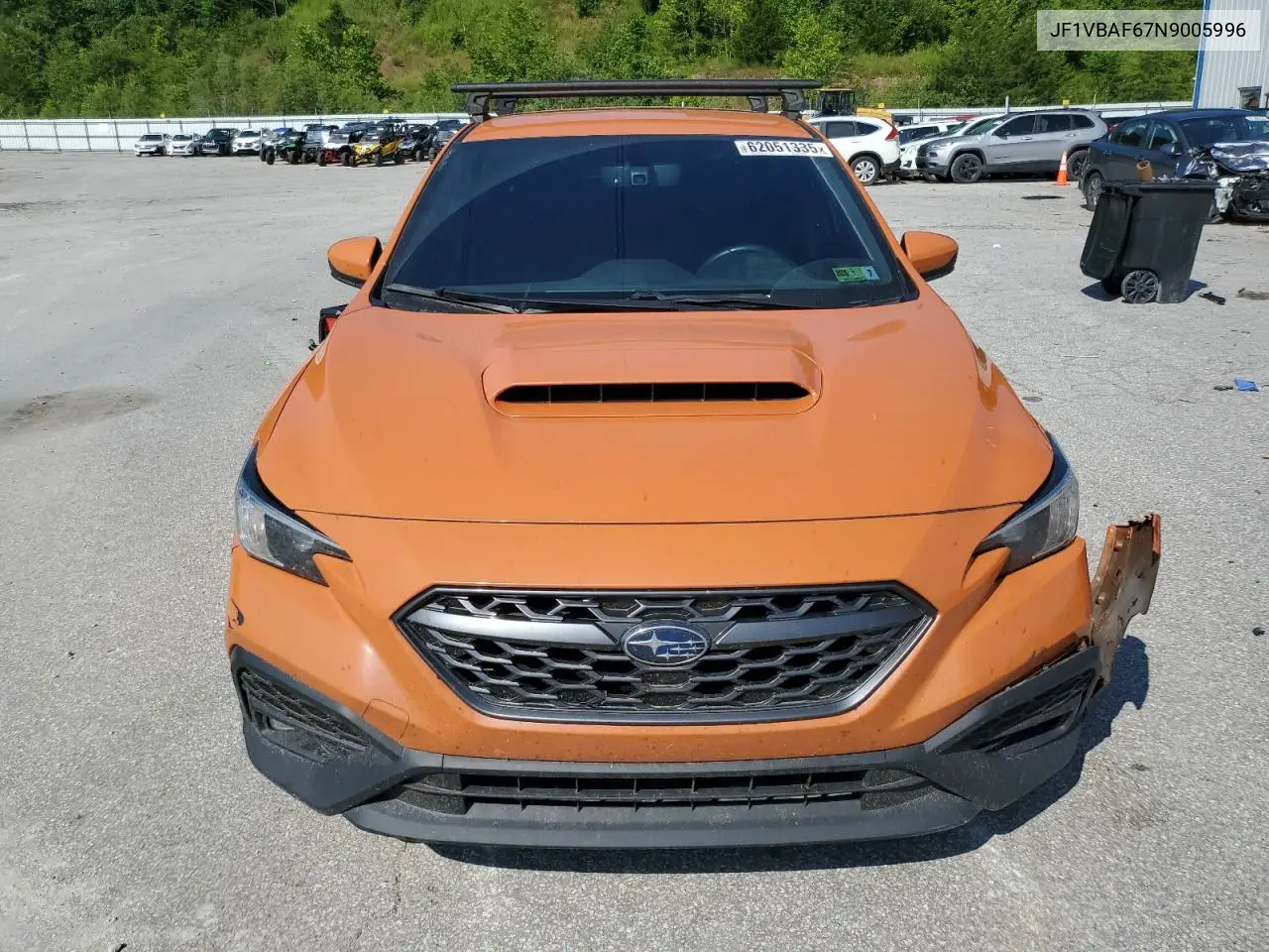 2022 Subaru Wrx Premium VIN: JF1VBAF67N9005996 Lot: 62051335