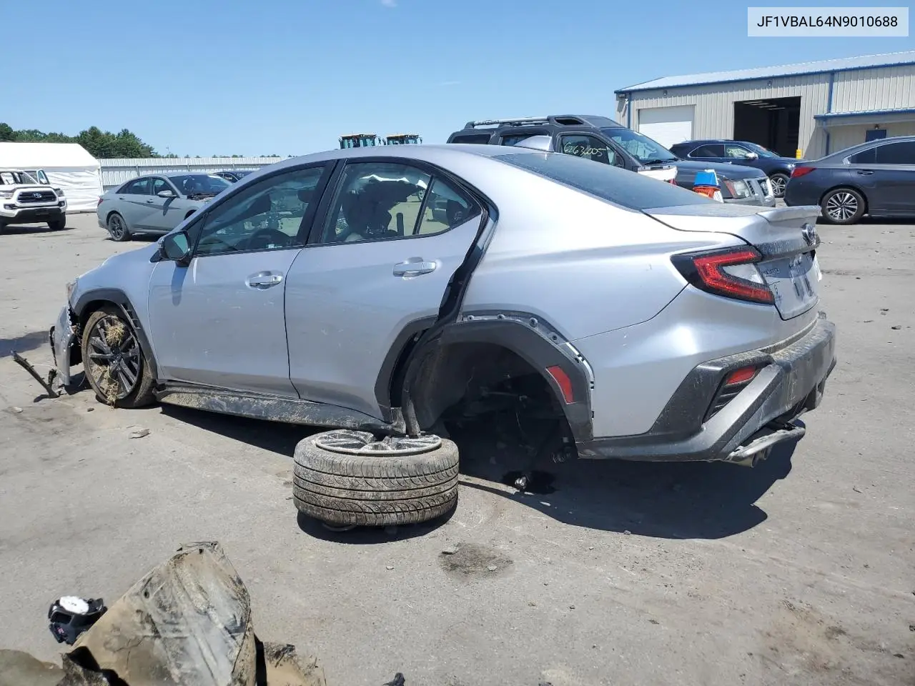 2022 Subaru Wrx Limited VIN: JF1VBAL64N9010688 Lot: 62412185