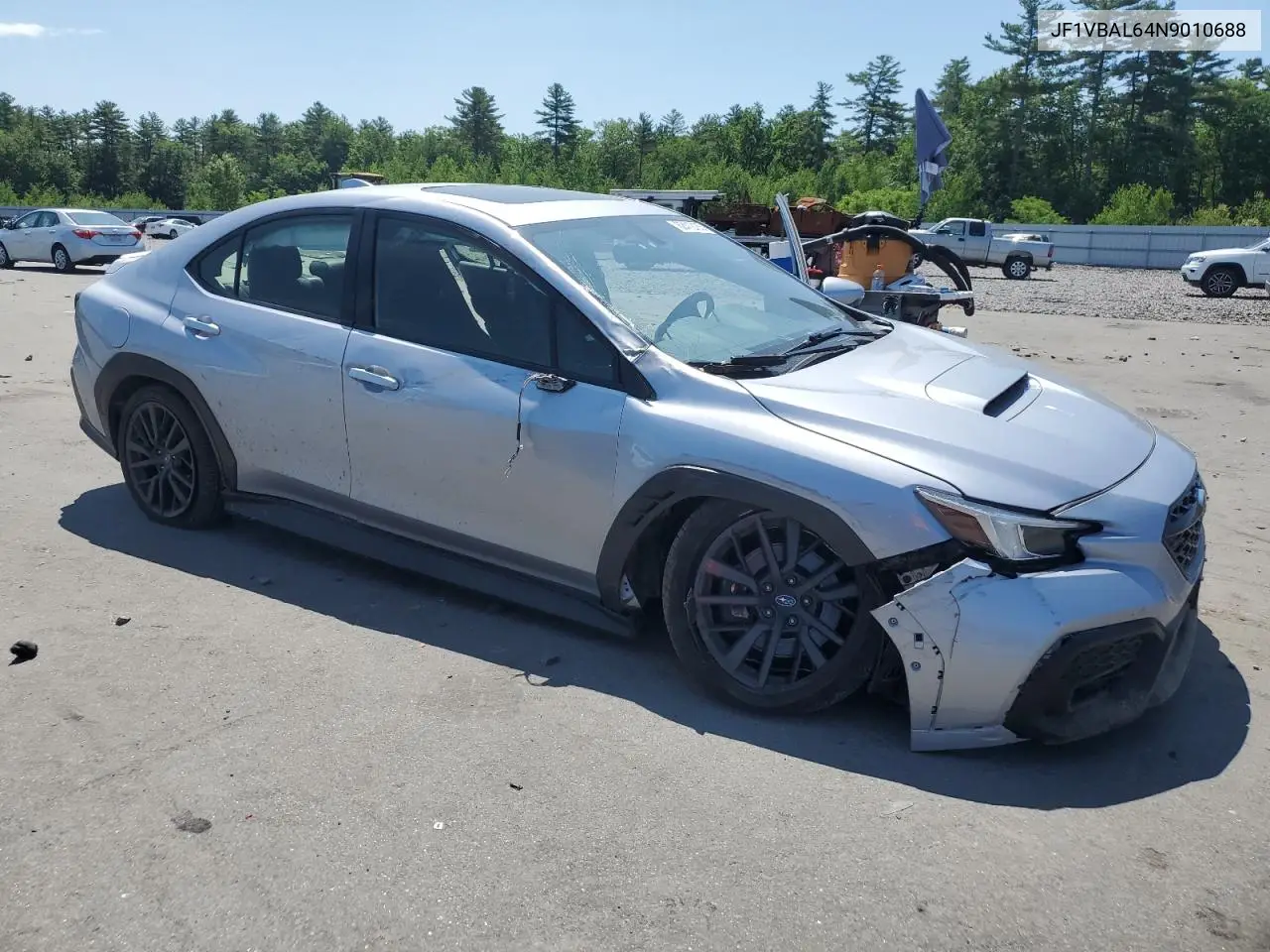 2022 Subaru Wrx Limited VIN: JF1VBAL64N9010688 Lot: 62412185