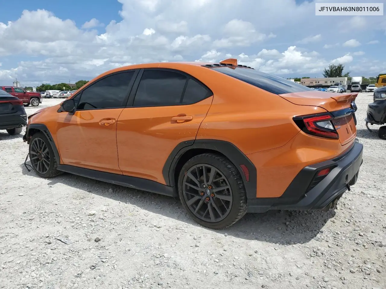 2022 Subaru Wrx Premium VIN: JF1VBAH63N8011006 Lot: 62691365