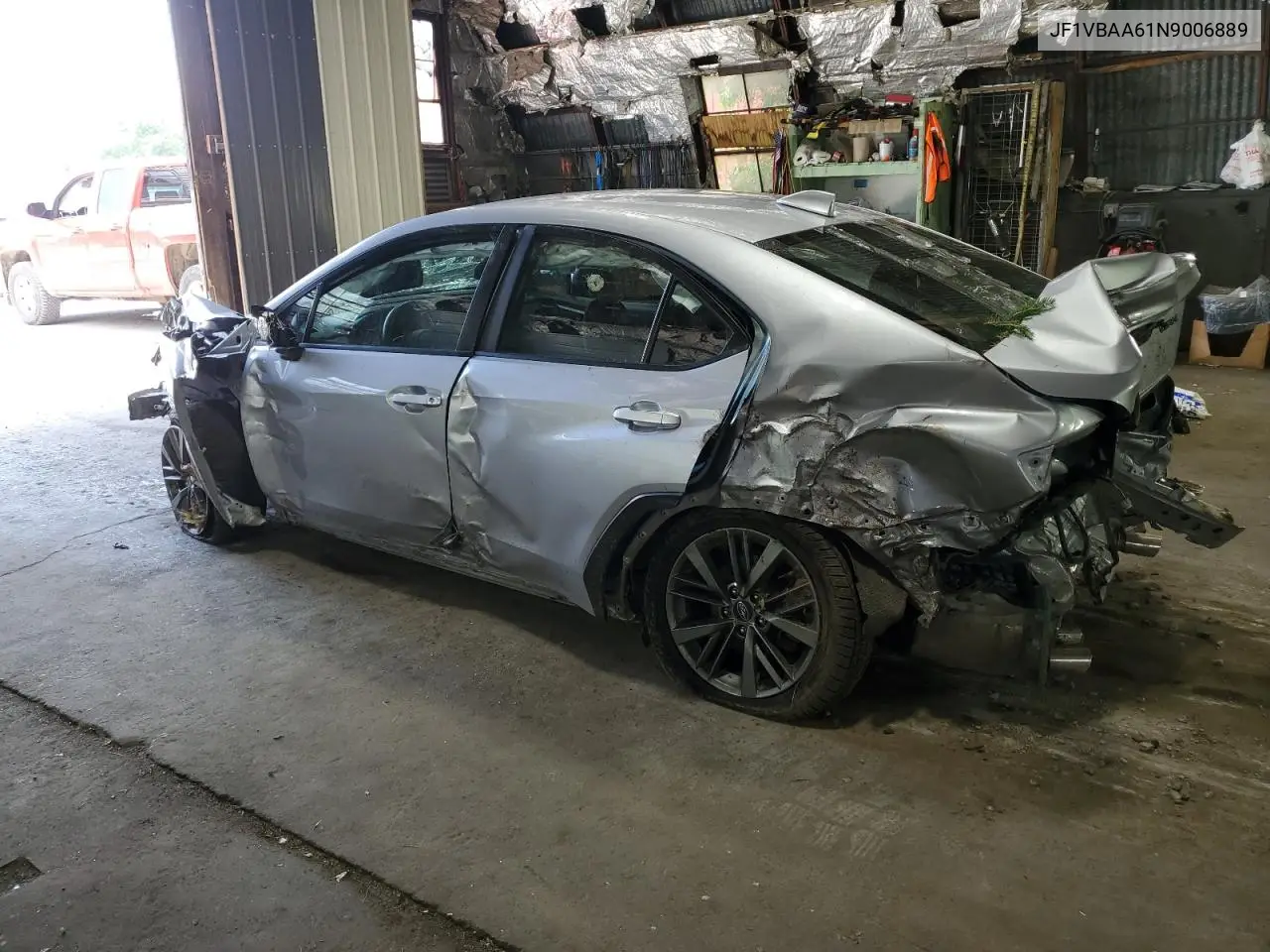 2022 Subaru Wrx VIN: JF1VBAA61N9006889 Lot: 63010685