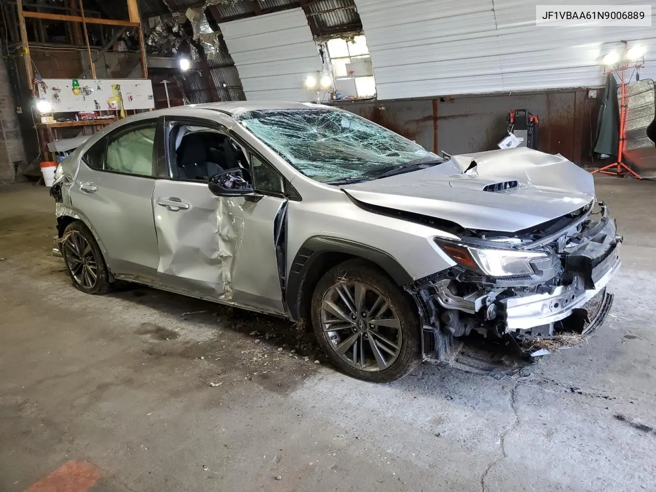 2022 Subaru Wrx VIN: JF1VBAA61N9006889 Lot: 63010685