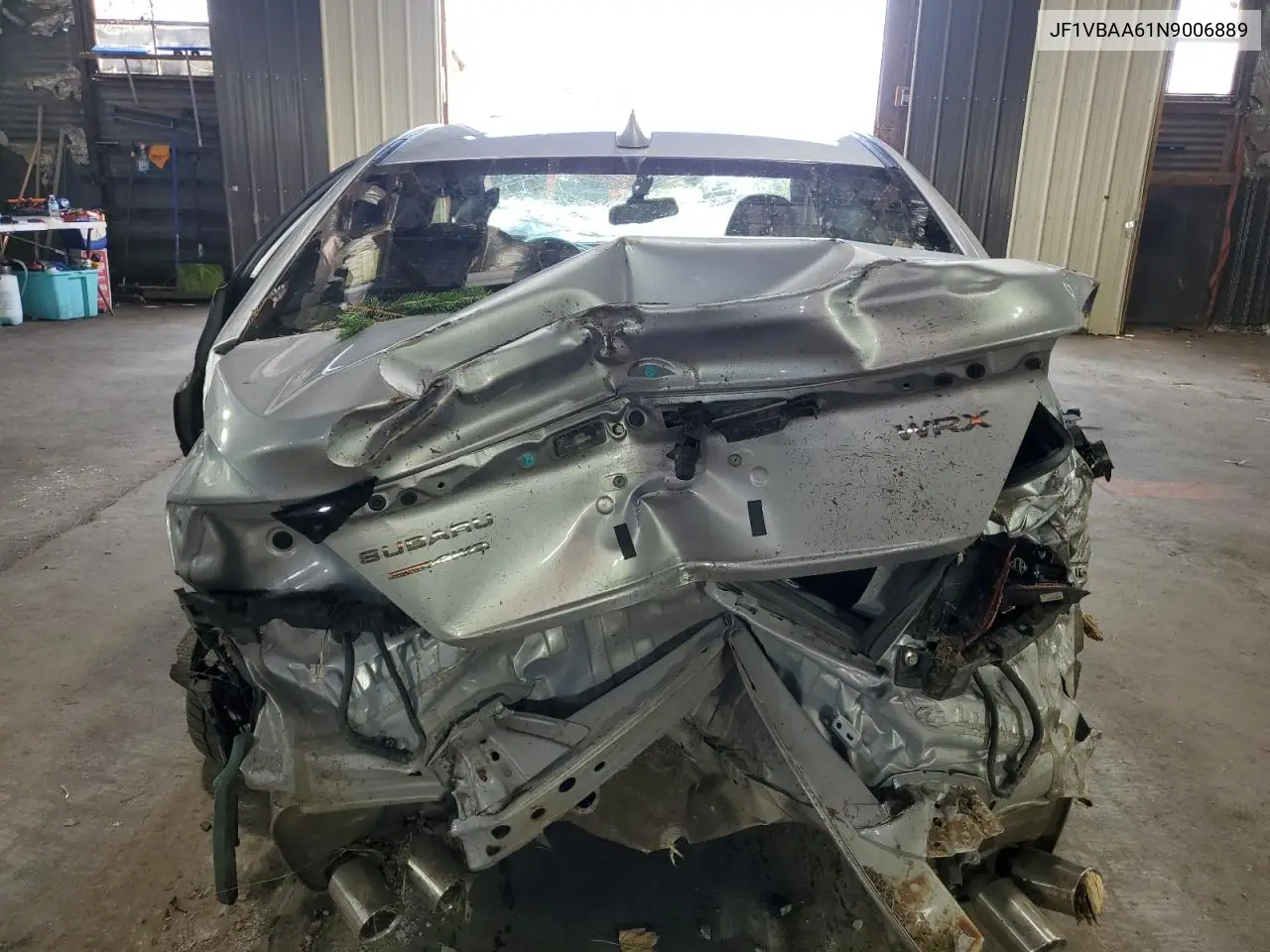 2022 Subaru Wrx VIN: JF1VBAA61N9006889 Lot: 63010685