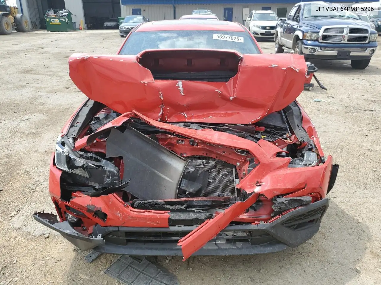 2023 Subaru Wrx Premium VIN: JF1VBAF64P9815296 Lot: 56977025