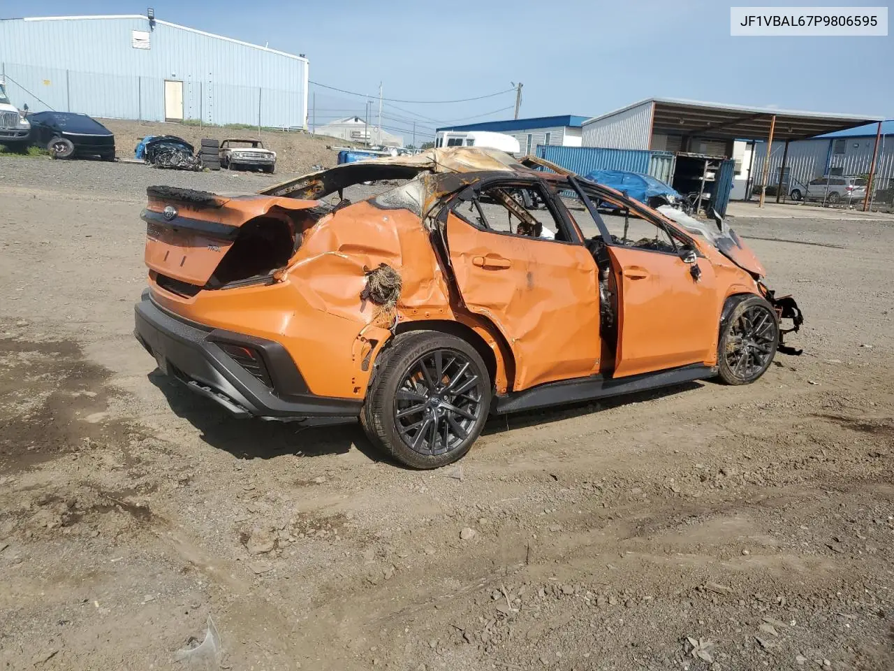 2023 Subaru Wrx Limited VIN: JF1VBAL67P9806595 Lot: 61837955