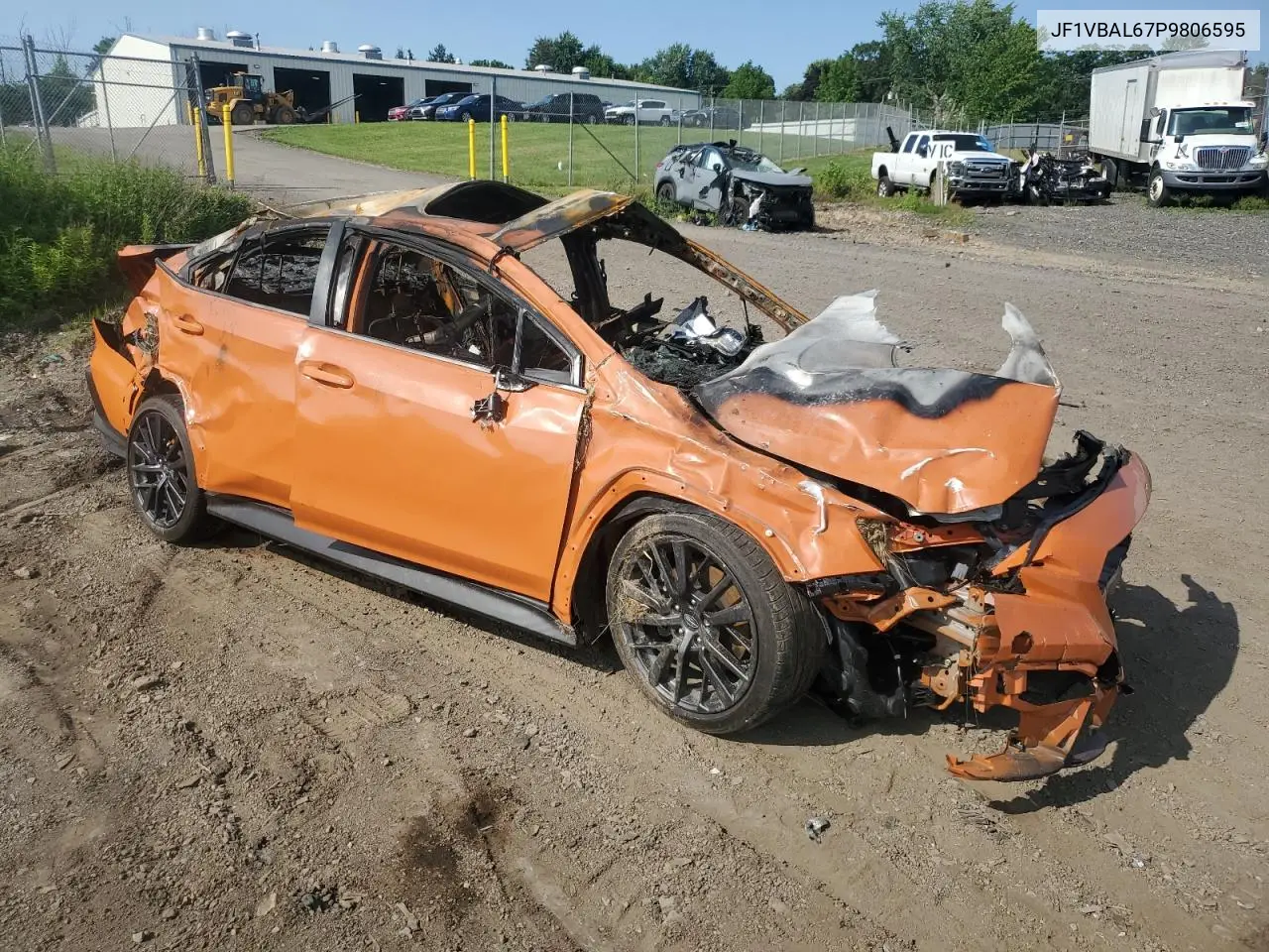 2023 Subaru Wrx Limited VIN: JF1VBAL67P9806595 Lot: 61837955