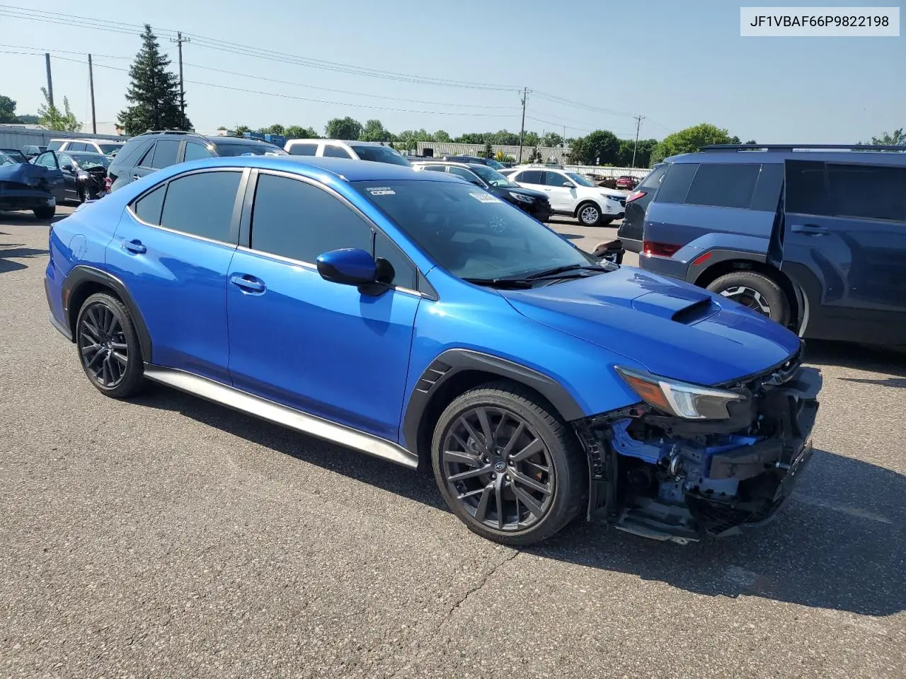 2023 Subaru Wrx Premium VIN: JF1VBAF66P9822198 Lot: 62338545
