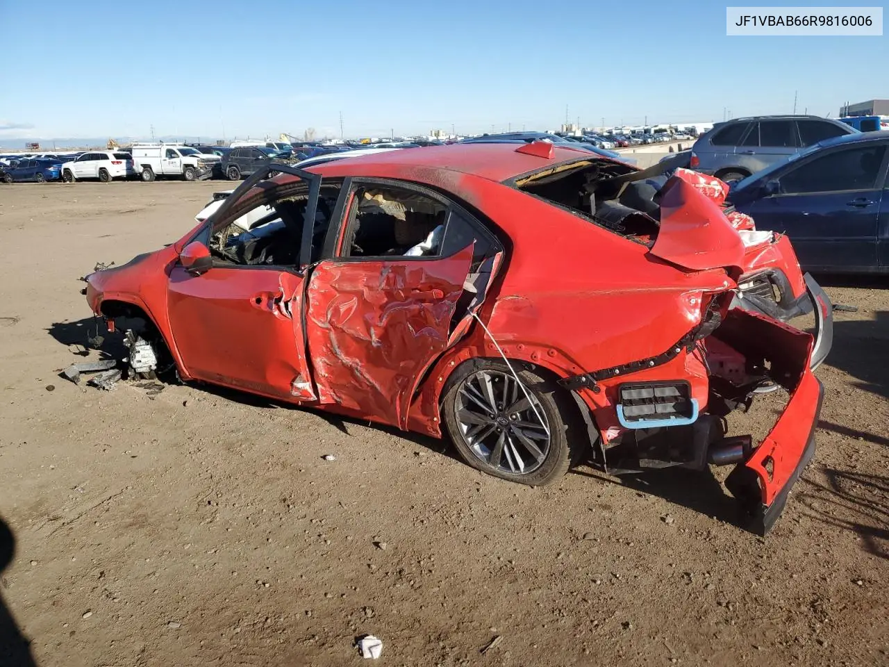 2024 Subaru Wrx VIN: JF1VBAB66R9816006 Lot: 47889235
