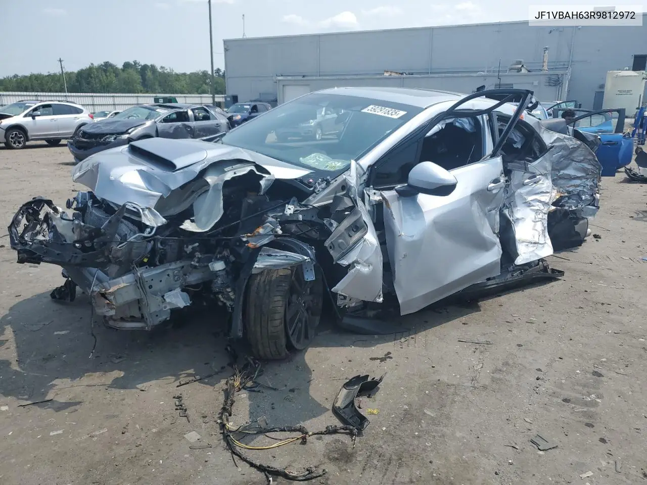 2024 Subaru Wrx Premium VIN: JF1VBAH63R9812972 Lot: 59291835