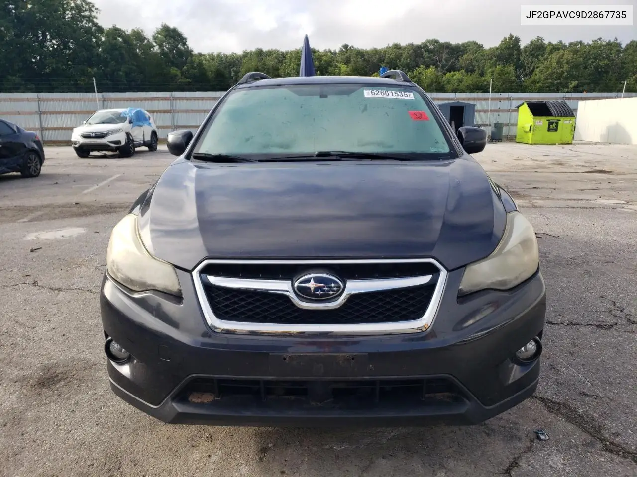 2013 Subaru Xv Crosstrek 2.0 Premium VIN: JF2GPAVC9D2867735 Lot: 62661535