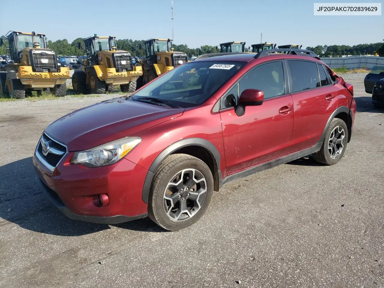 2013 Subaru Xv Crosstrek 2.0 Limited VIN: JF2GPAKC7D2839629 Lot: 64987505