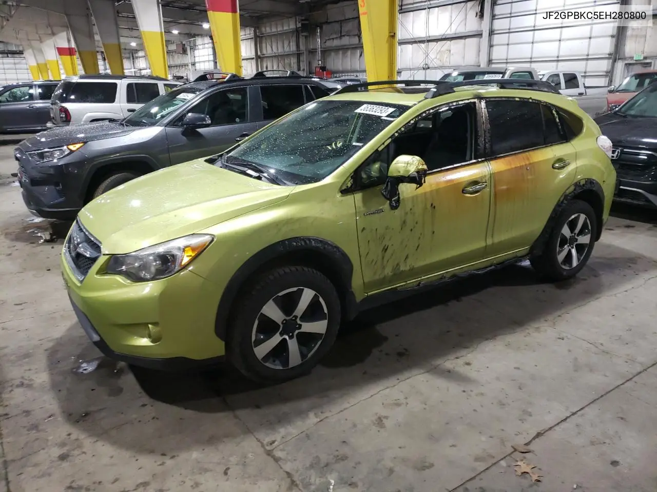2014 Subaru Xv Crosstrek 2.0I Hybrid Touring VIN: JF2GPBKC5EH280800 Lot: 36363293