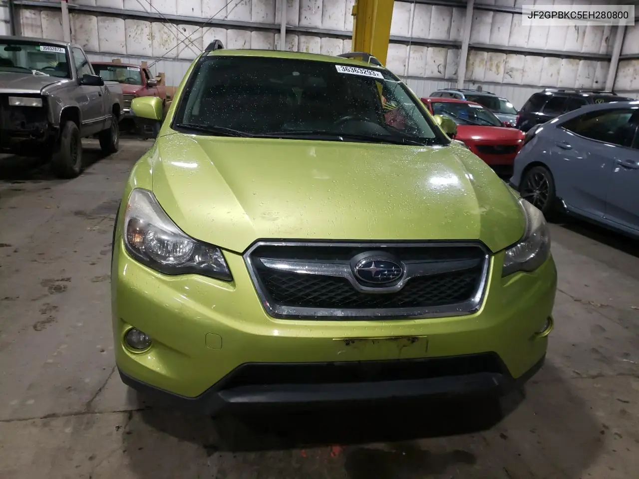 2014 Subaru Xv Crosstrek 2.0I Hybrid Touring VIN: JF2GPBKC5EH280800 Lot: 36363293