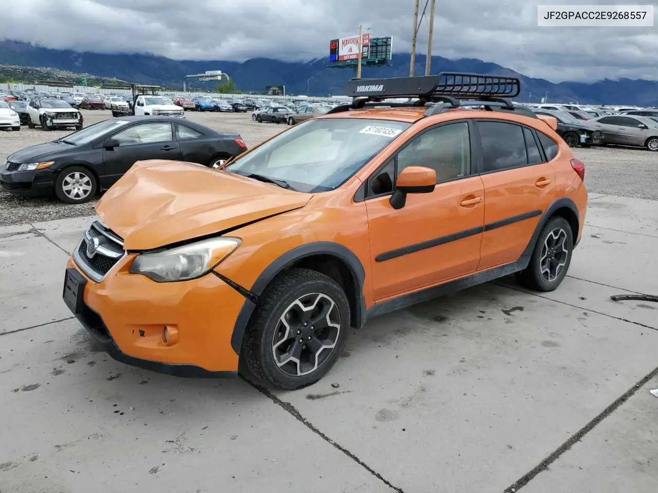 2014 Subaru Xv Crosstrek 2.0 Premium VIN: JF2GPACC2E9268557 Lot: 57182435