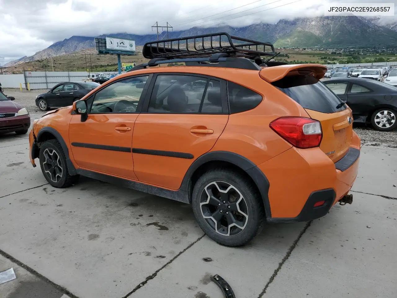 2014 Subaru Xv Crosstrek 2.0 Premium VIN: JF2GPACC2E9268557 Lot: 57182435