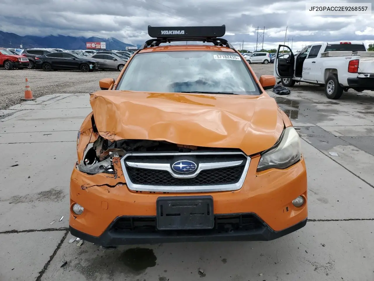 2014 Subaru Xv Crosstrek 2.0 Premium VIN: JF2GPACC2E9268557 Lot: 57182435