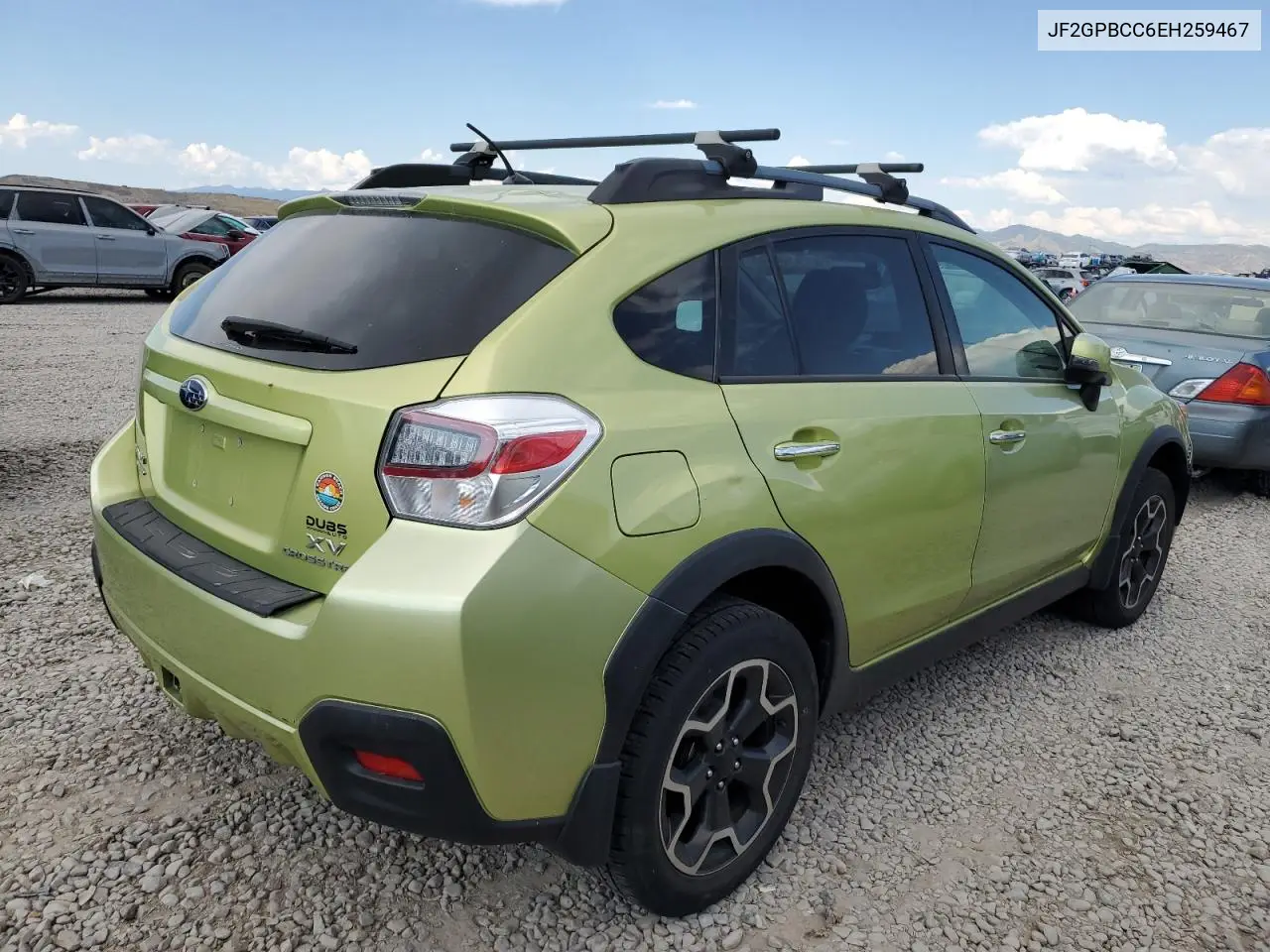 2014 Subaru Xv Crosstrek 2.0I Hybrid VIN: JF2GPBCC6EH259467 Lot: 61259445