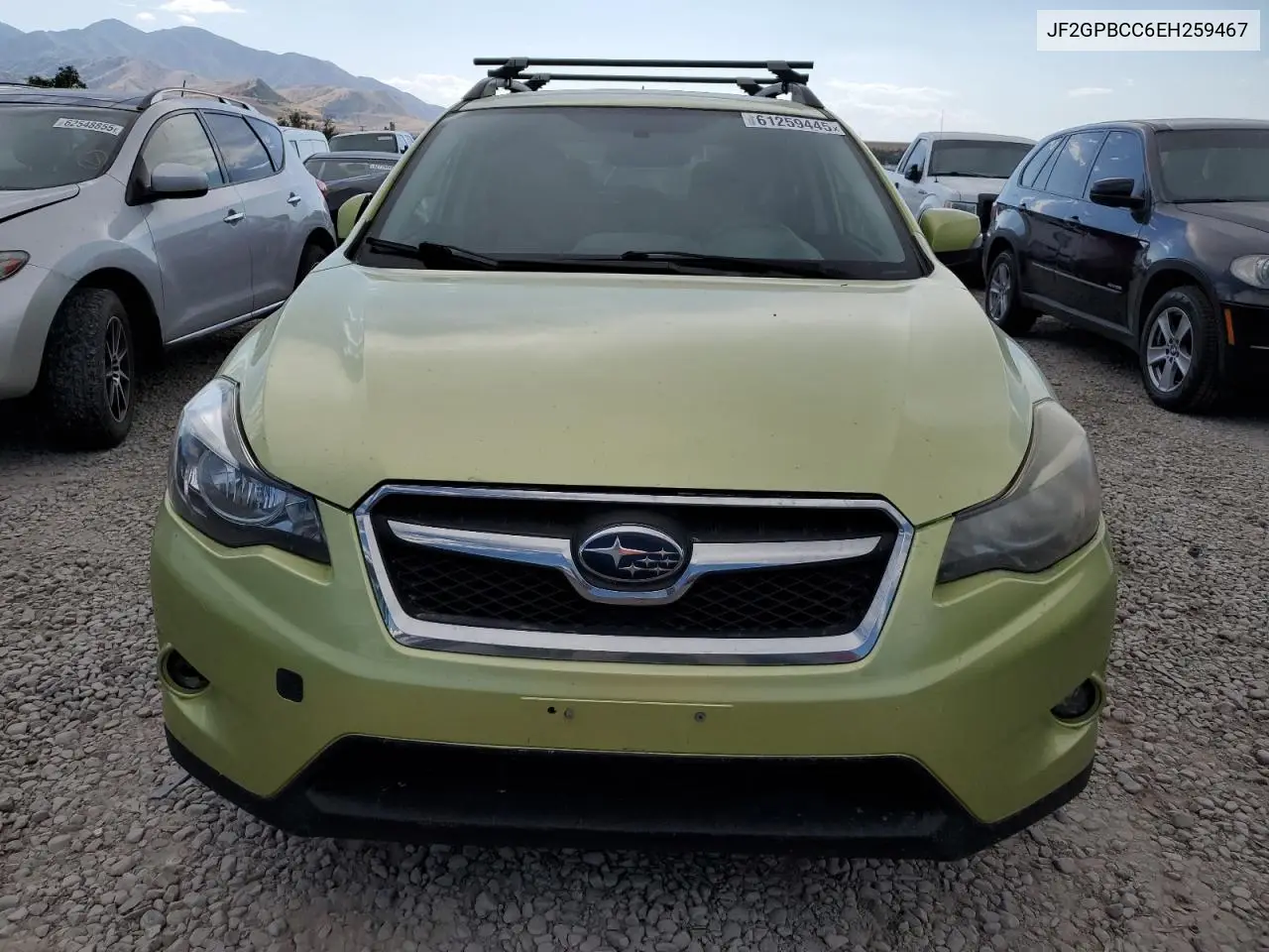 2014 Subaru Xv Crosstrek 2.0I Hybrid VIN: JF2GPBCC6EH259467 Lot: 61259445