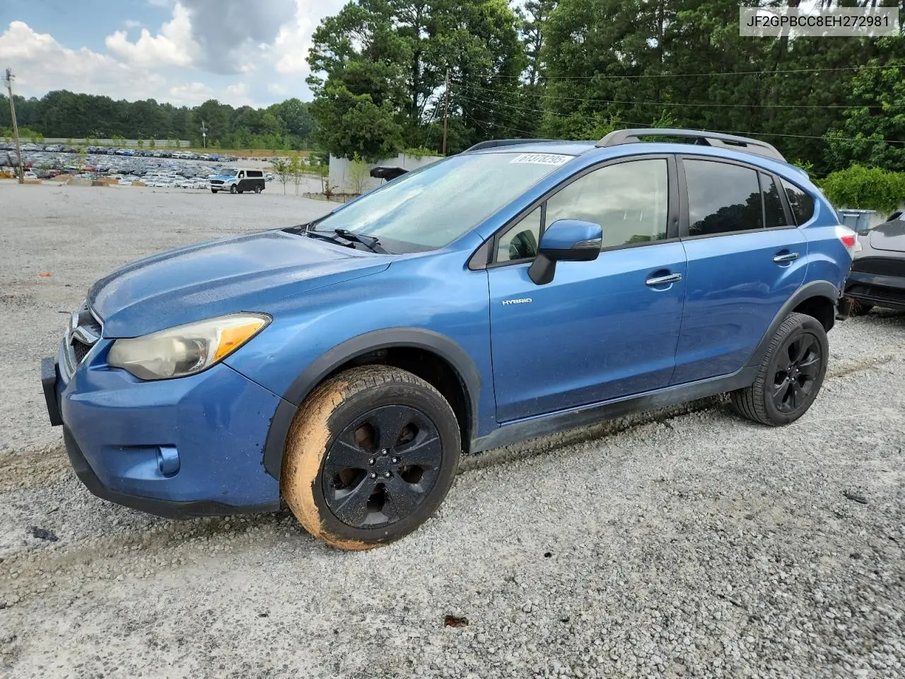 2014 Subaru Xv Crosstrek 2.0I Hybrid VIN: JF2GPBCC8EH272981 Lot: 61378295