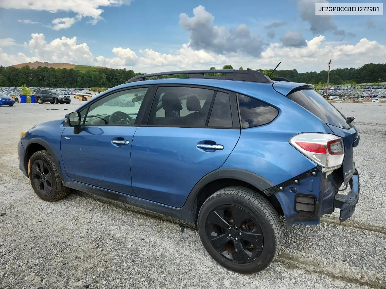 2014 Subaru Xv Crosstrek 2.0I Hybrid VIN: JF2GPBCC8EH272981 Lot: 61378295