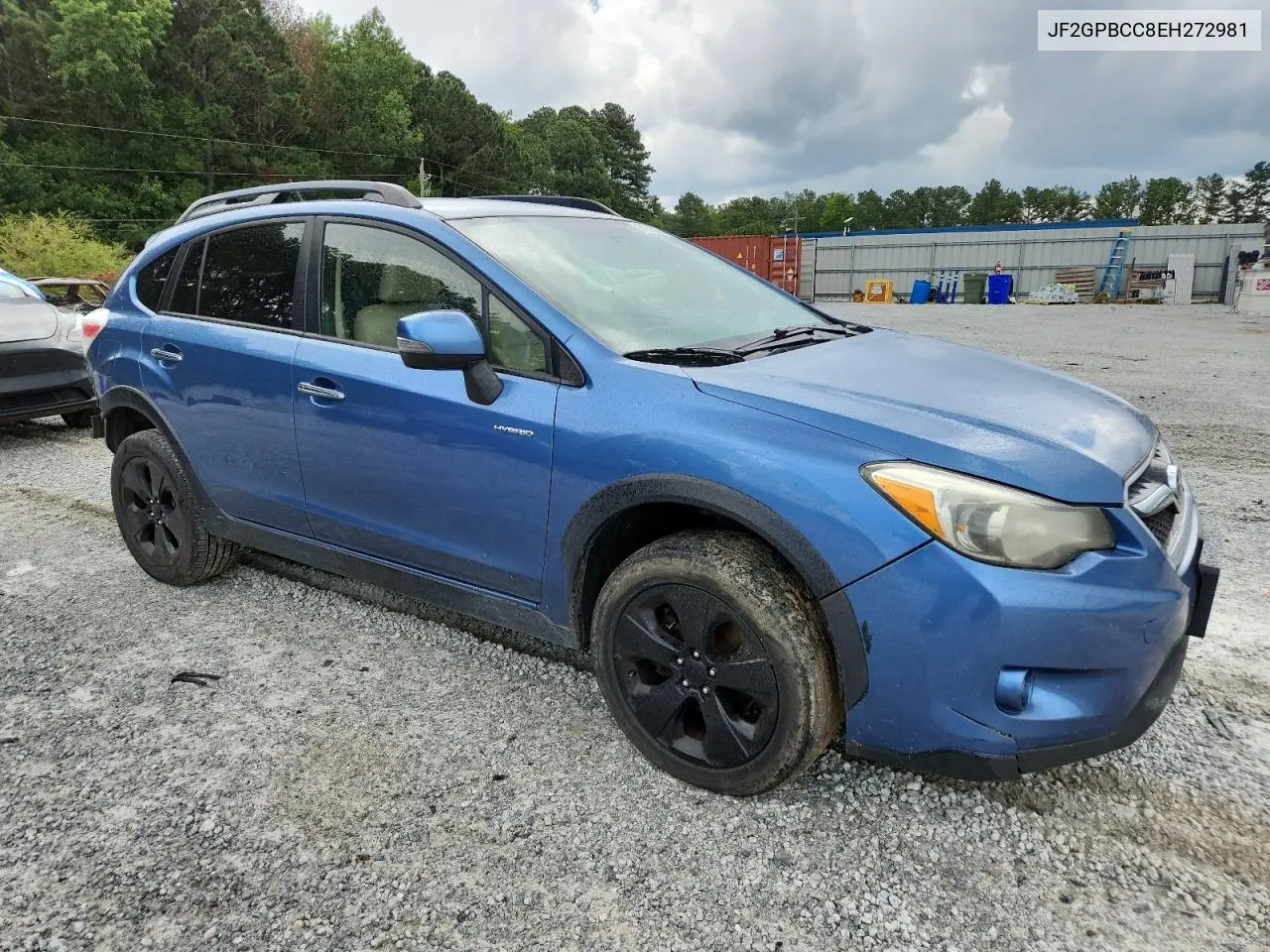 2014 Subaru Xv Crosstrek 2.0I Hybrid VIN: JF2GPBCC8EH272981 Lot: 61378295