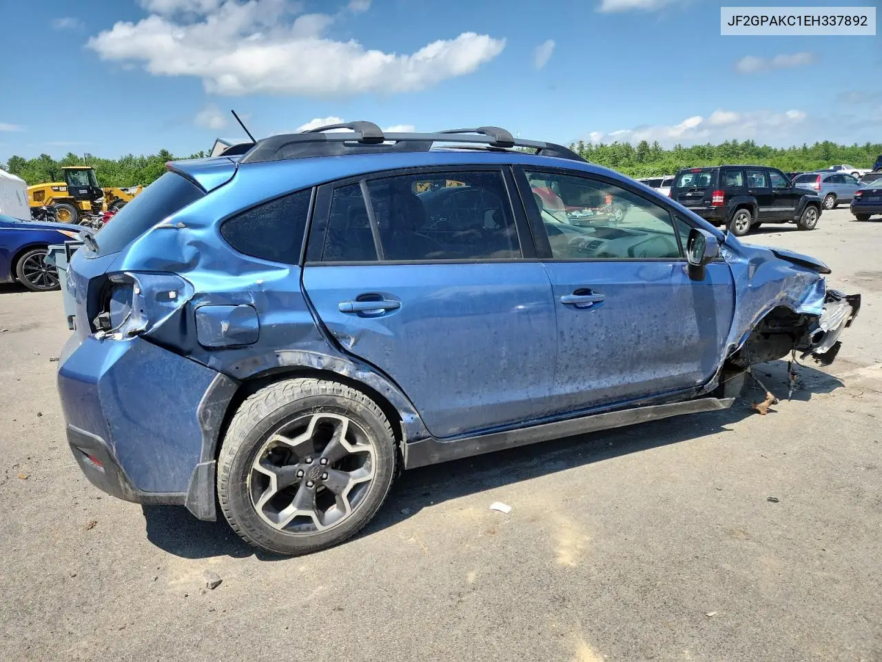 2014 Subaru Xv Crosstrek 2.0 Limited VIN: JF2GPAKC1EH337892 Lot: 61443385