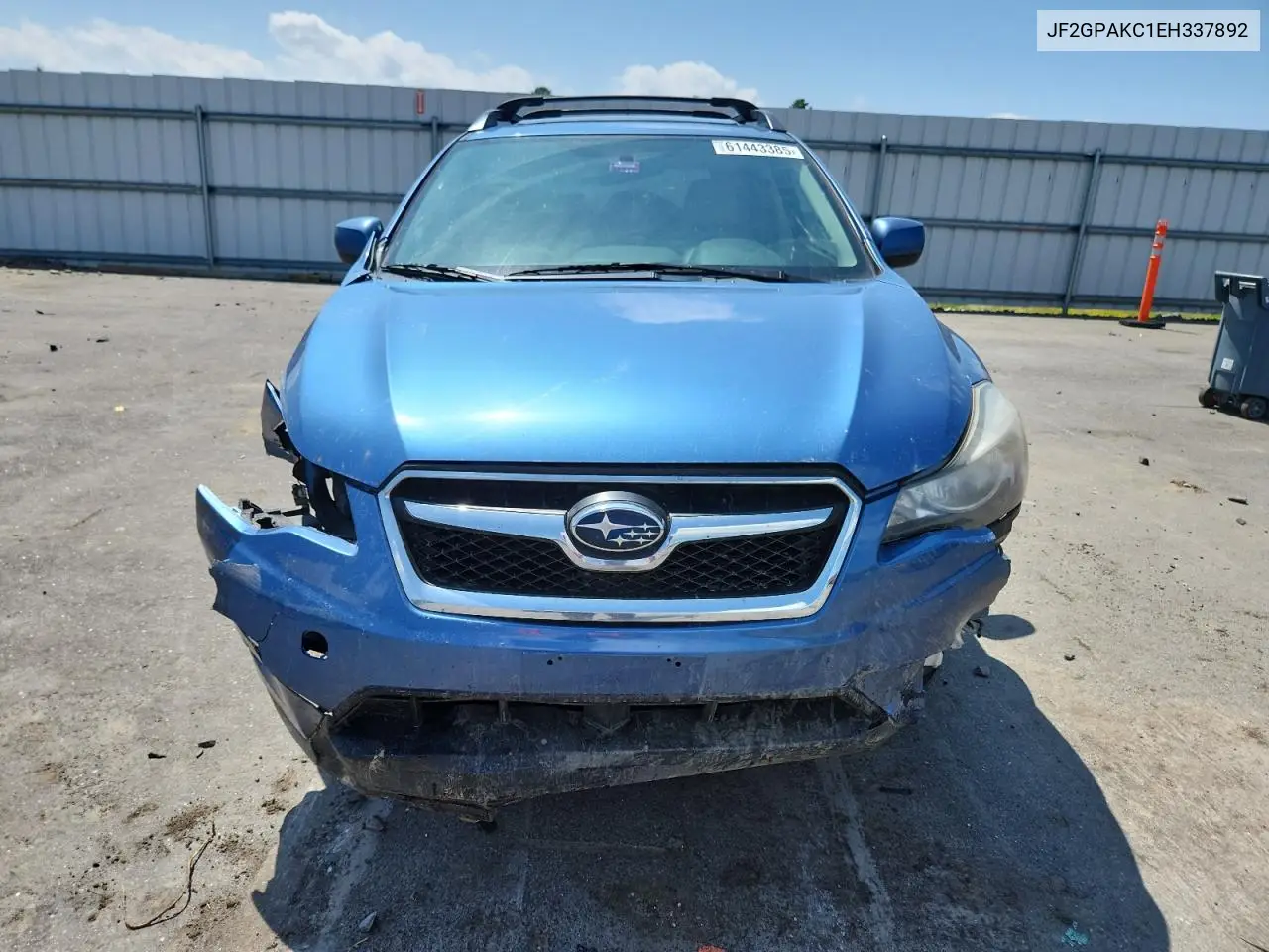 2014 Subaru Xv Crosstrek 2.0 Limited VIN: JF2GPAKC1EH337892 Lot: 61443385