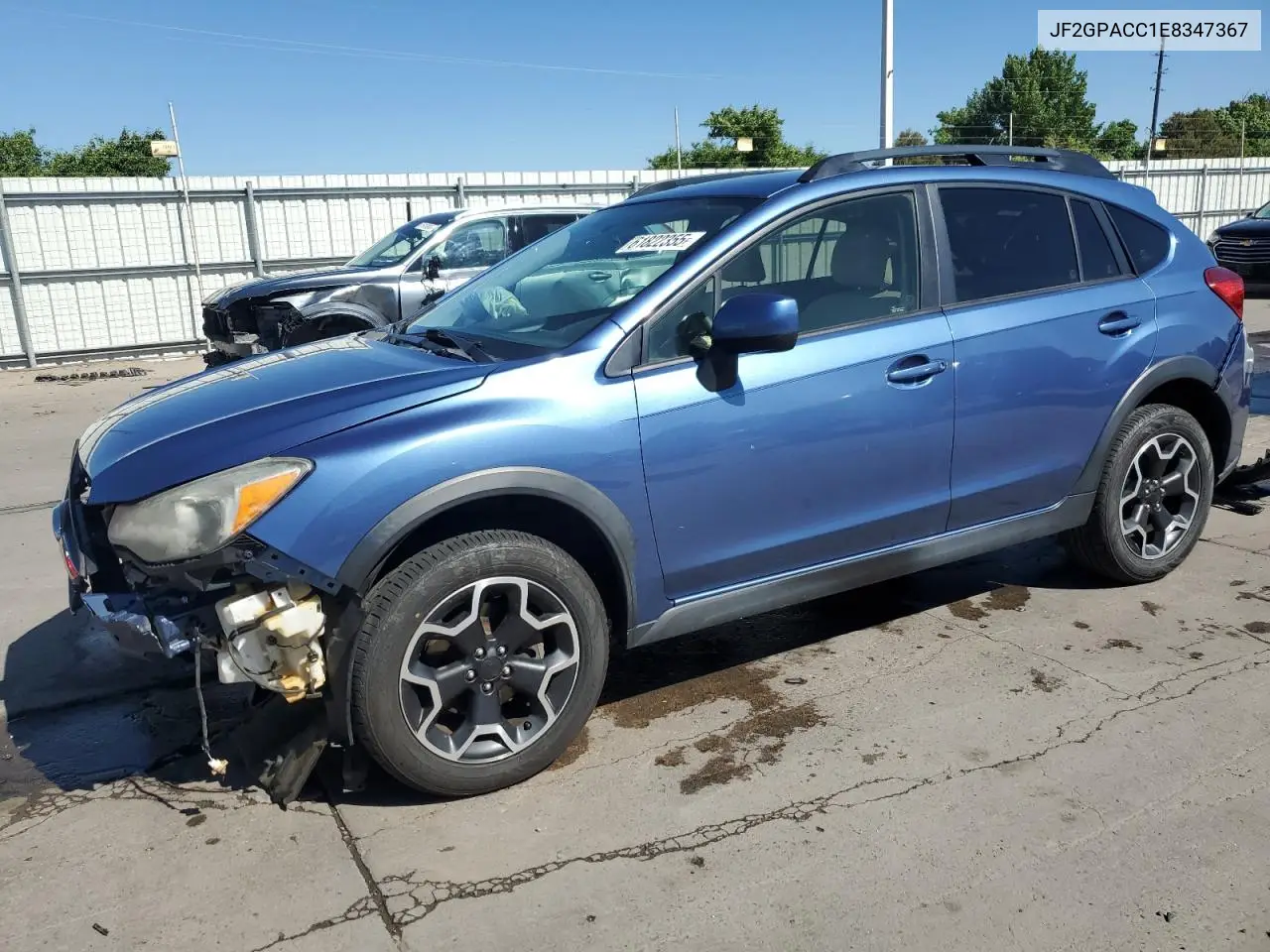 2014 Subaru Xv Crosstrek 2.0 Premium VIN: JF2GPACC1E8347367 Lot: 61822355