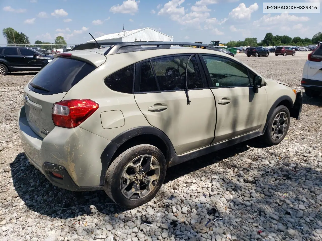 2014 Subaru Xv Crosstrek 2.0 Premium VIN: JF2GPACCXEH339316 Lot: 63584985