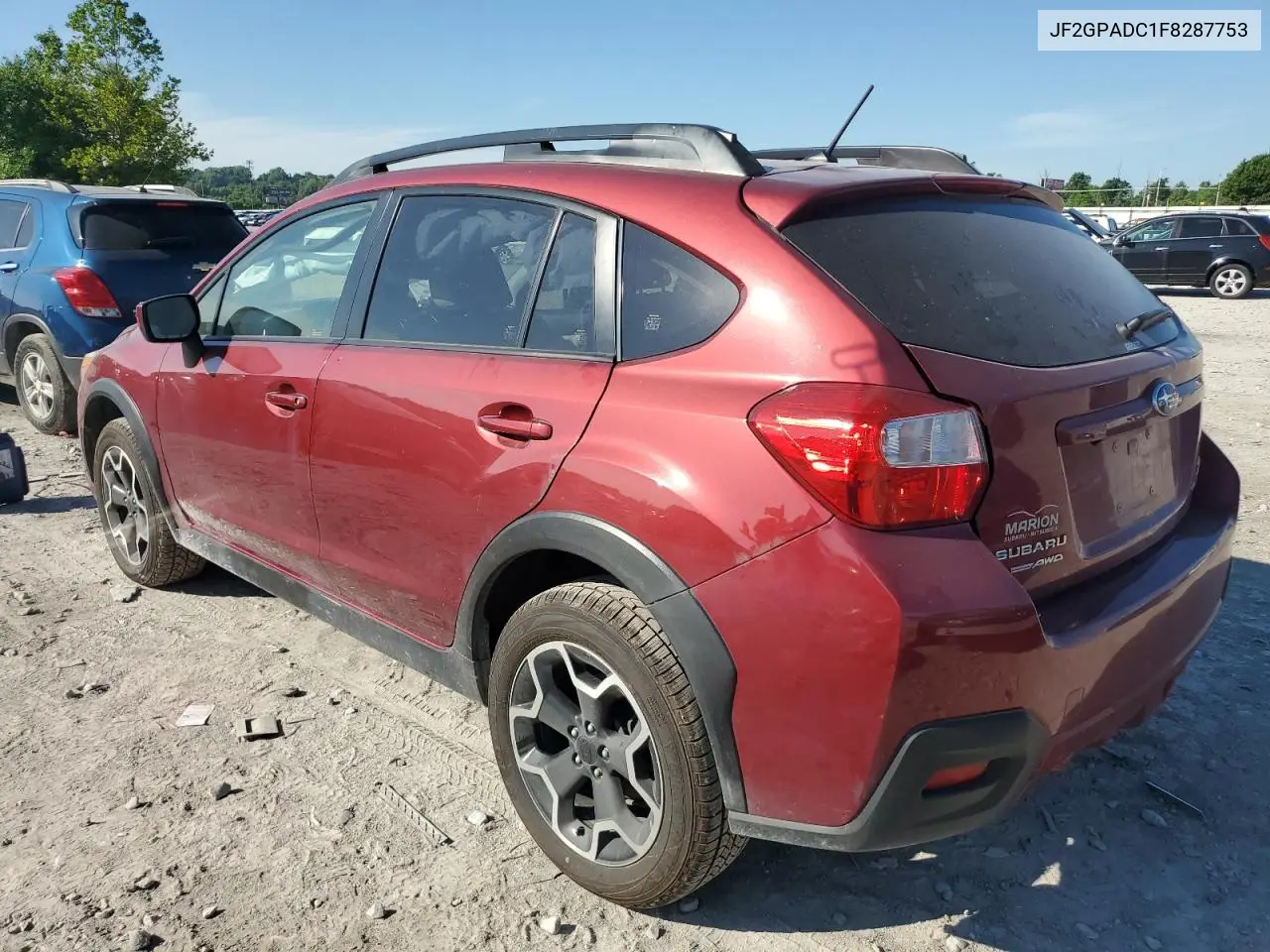 2015 Subaru Xv Crosstrek 2.0 Premium VIN: JF2GPADC1F8287753 Lot: 62186365