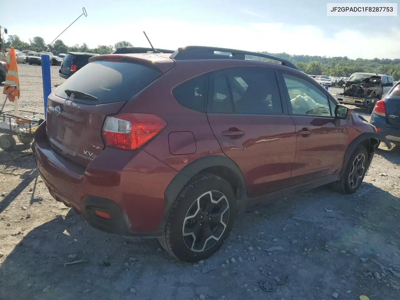2015 Subaru Xv Crosstrek 2.0 Premium VIN: JF2GPADC1F8287753 Lot: 62186365