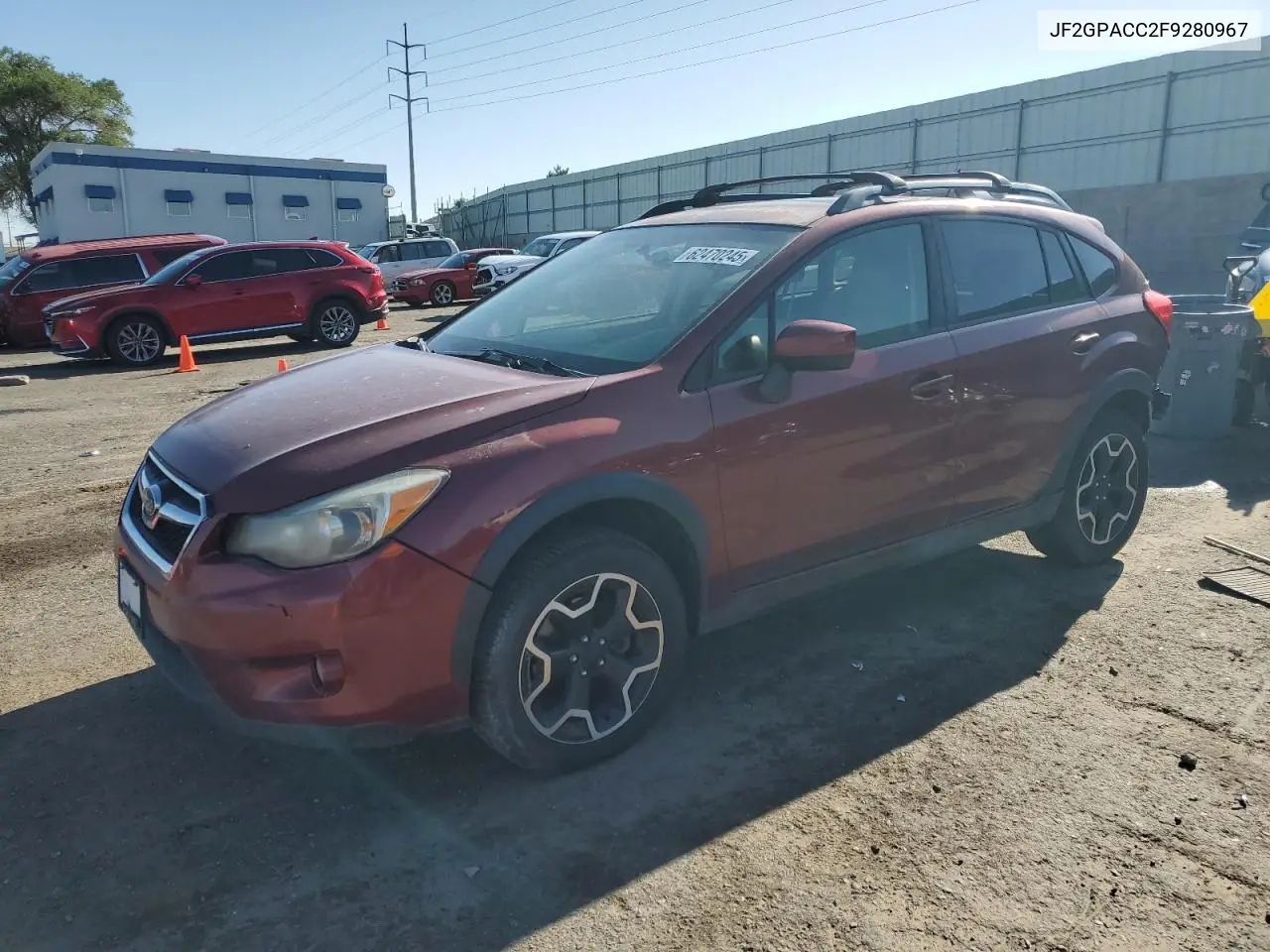2015 Subaru Xv Crosstrek 2.0 Premium VIN: JF2GPACC2F9280967 Lot: 62470245