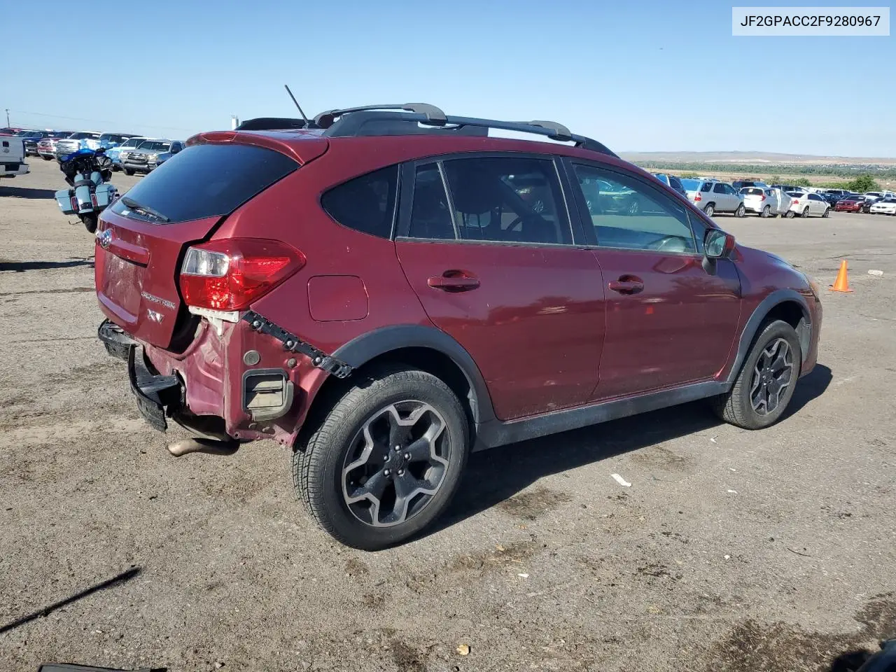 2015 Subaru Xv Crosstrek 2.0 Premium VIN: JF2GPACC2F9280967 Lot: 62470245